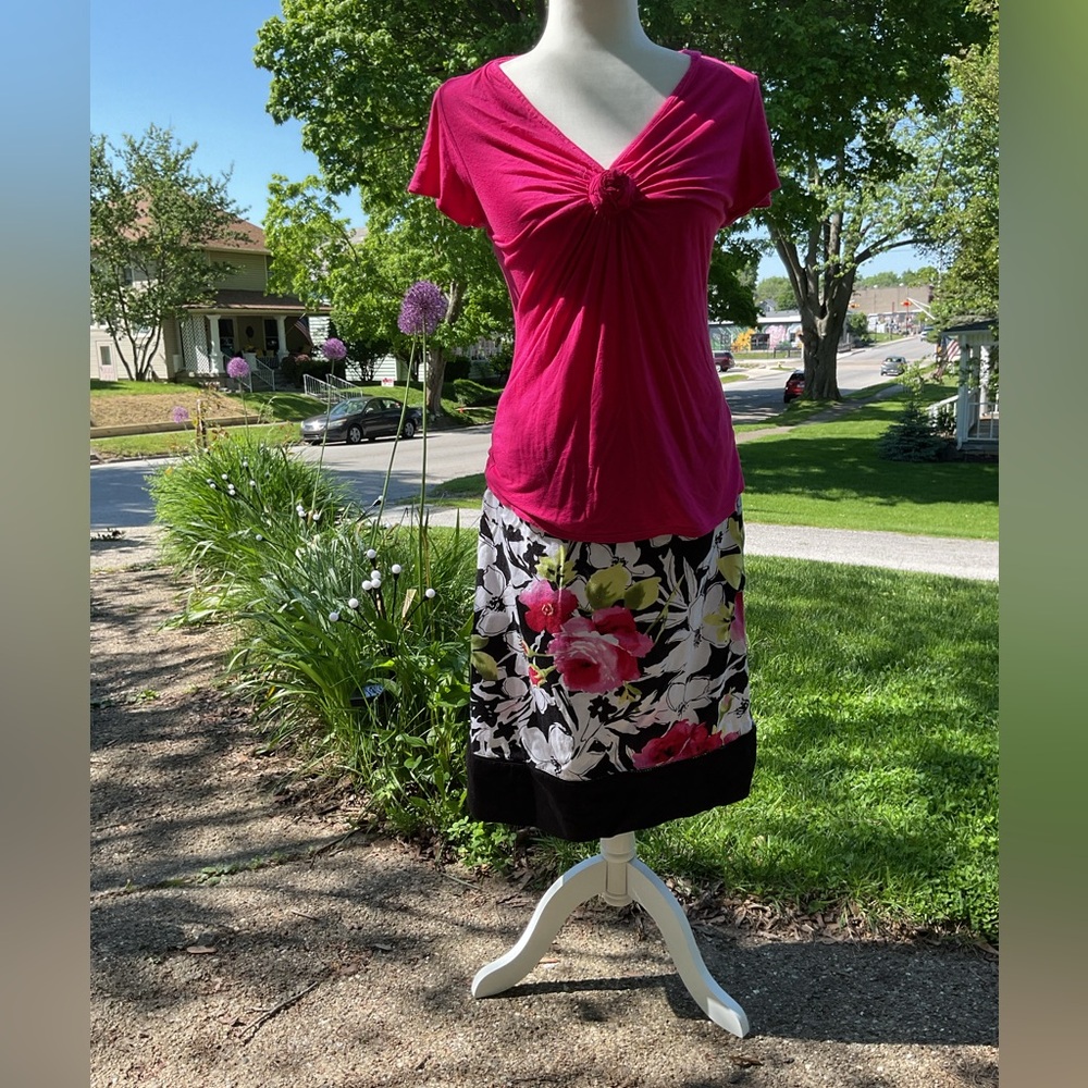 Floral skirt